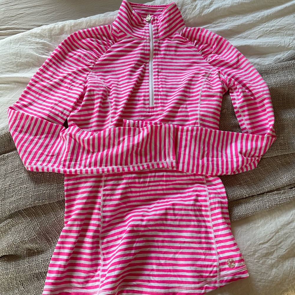 Lilly Pulitzer 1/4 zip top